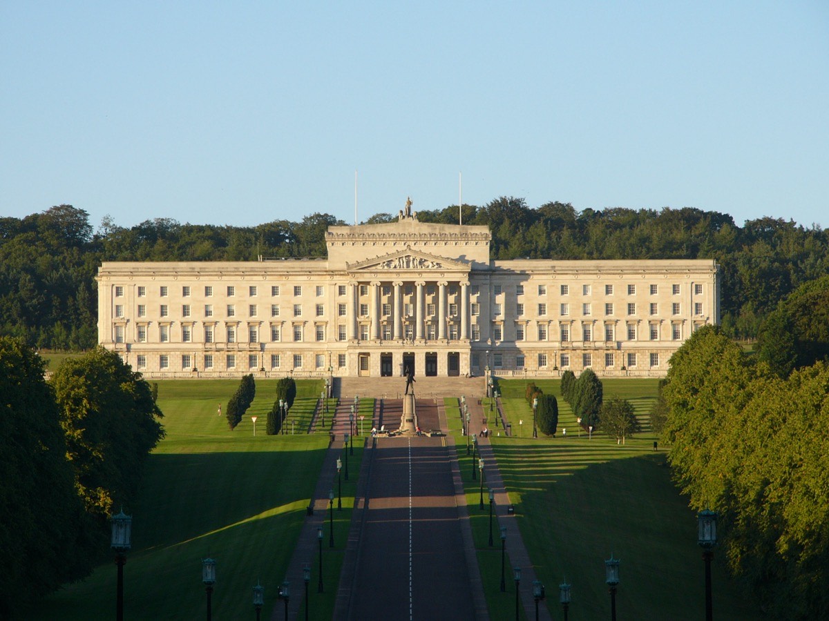 Stormont, home of the Northern Ireland Assembly in Belfast