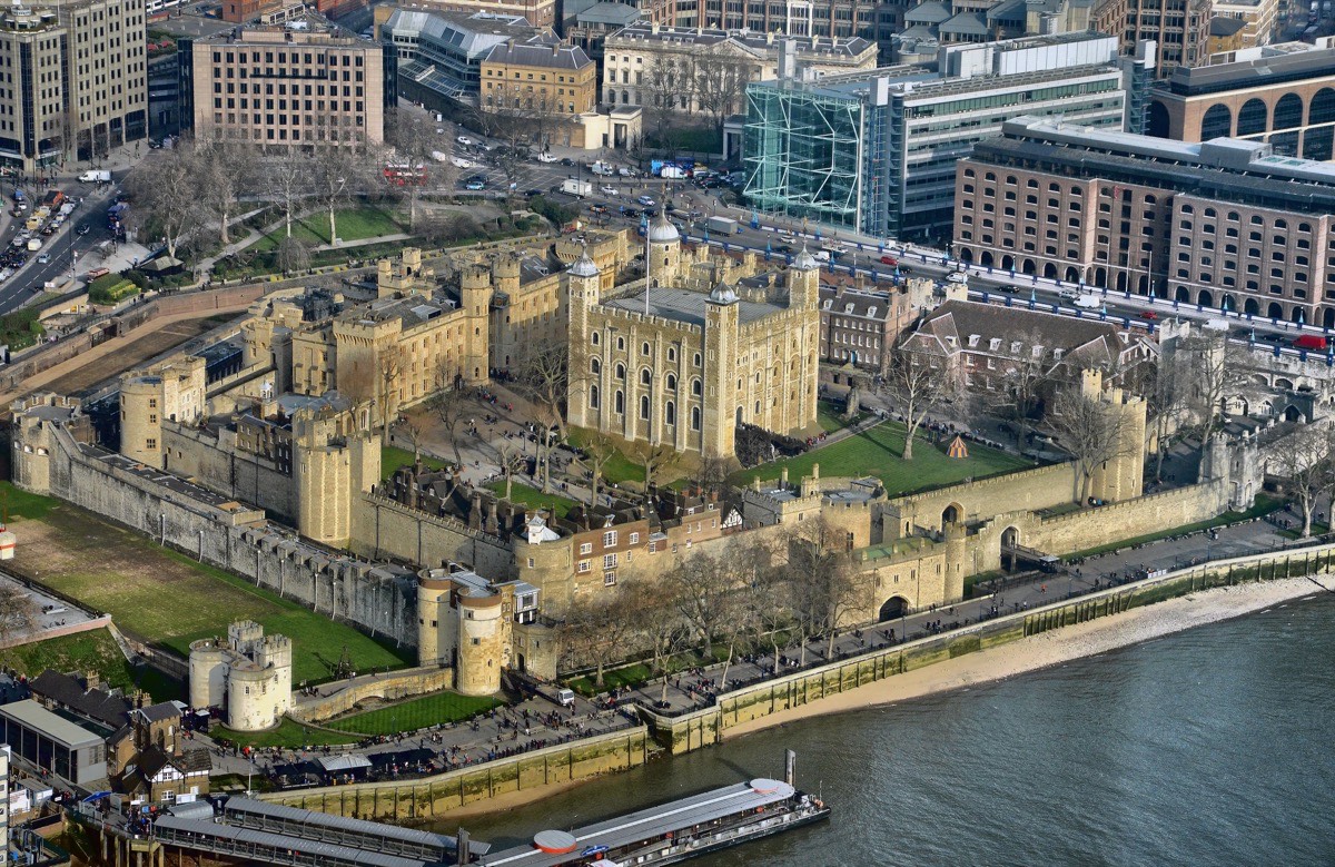 The Tower of London, a historic castle and UNESCO World Heritage Site